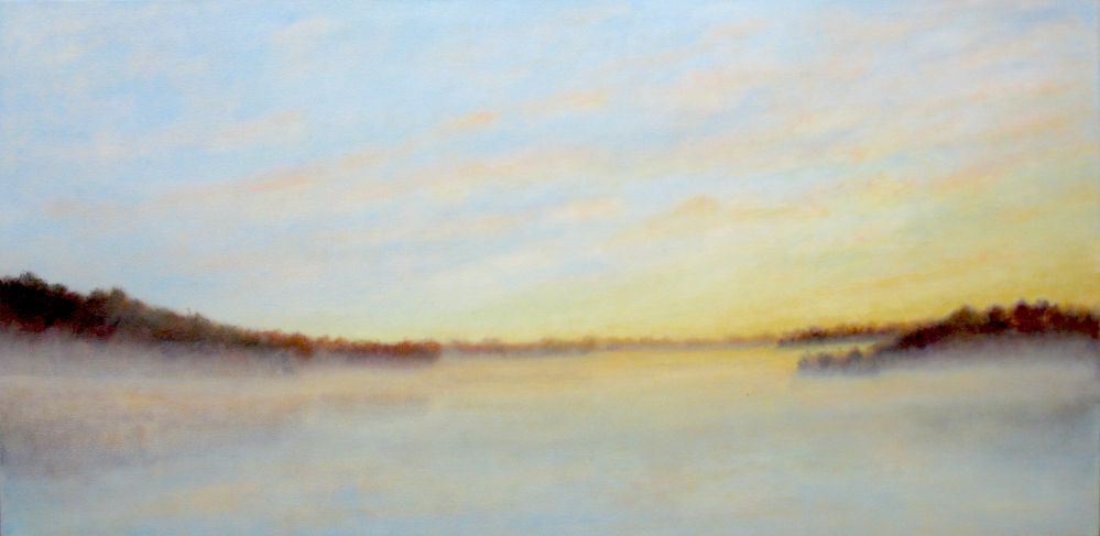 Sunrise Over The Lake